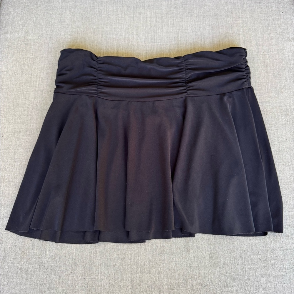Demore, Elegant, Black, Mini Skirt, Size Medium